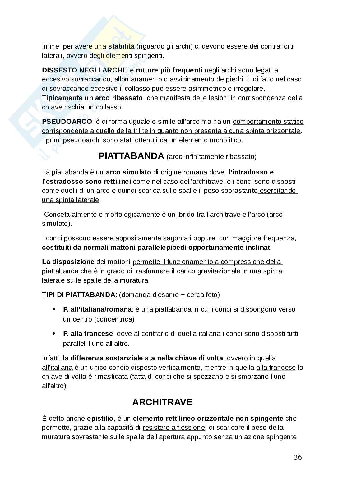 Appunti Tecnologia dell'architettura Pag. 36