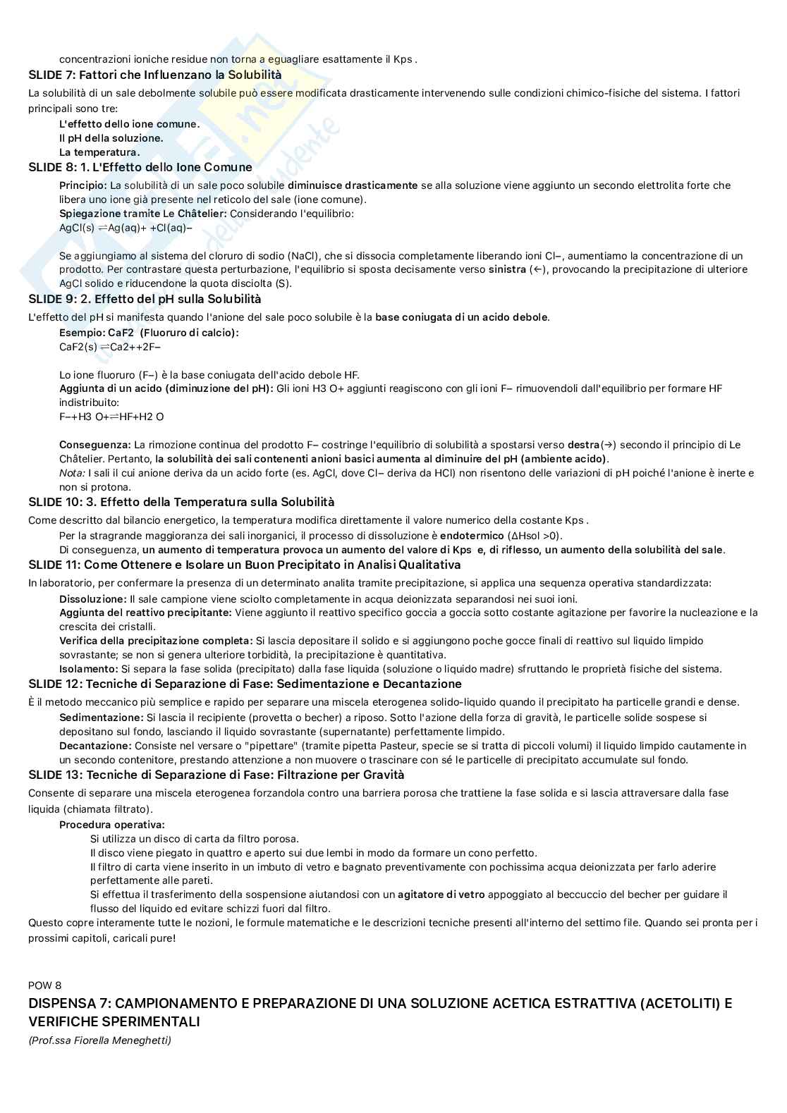 Principi di analisi farmaceutica quantitativa Pag. 21