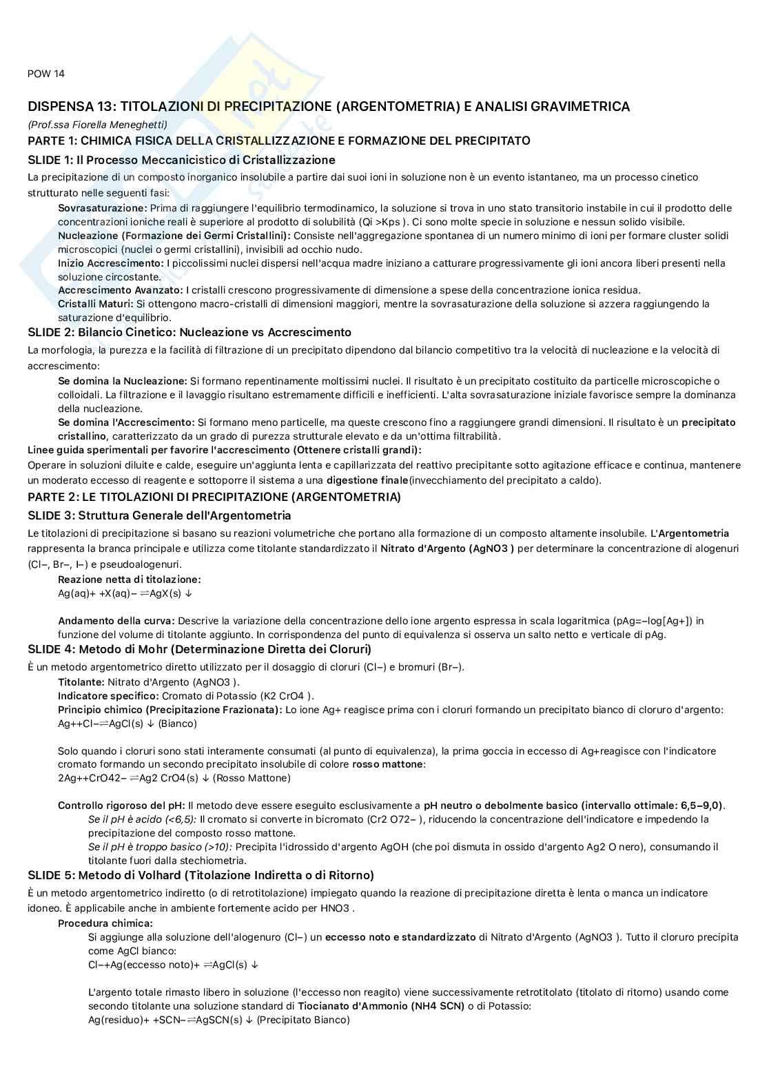 Principi di analisi farmaceutica quantitativa Pag. 36