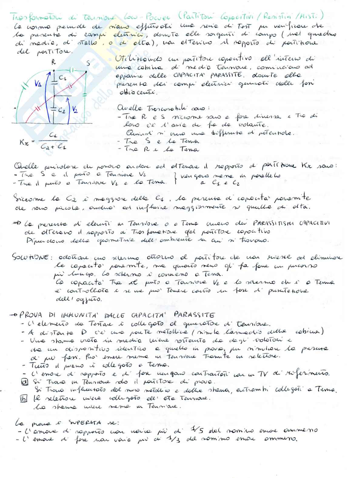 Strumentazione e metodi per le misure Pag. 21