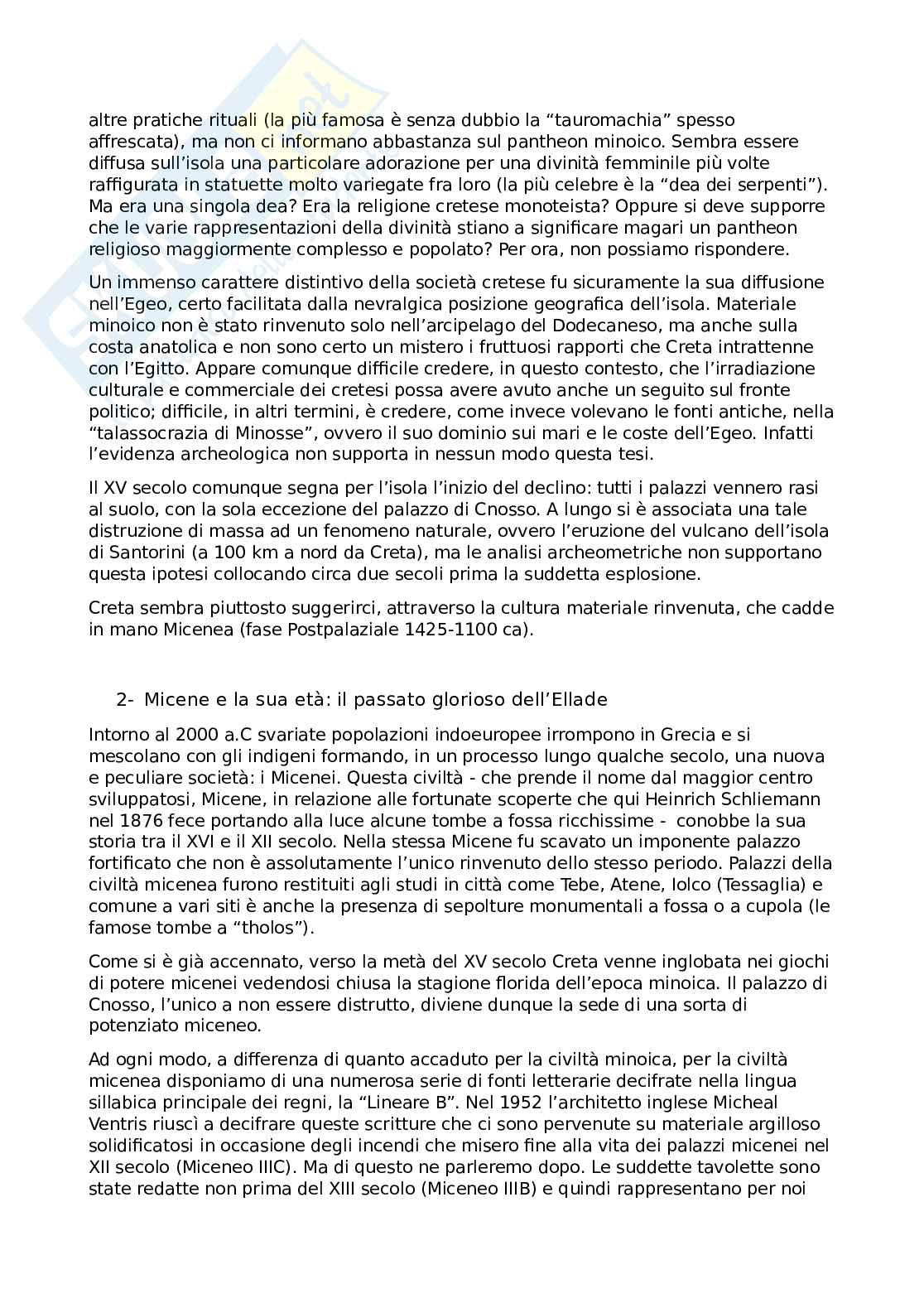 Riassunto esame Storia greca, Prof. Gallo Luigi, libro consigliato Storia greca, Gallo Pag. 2