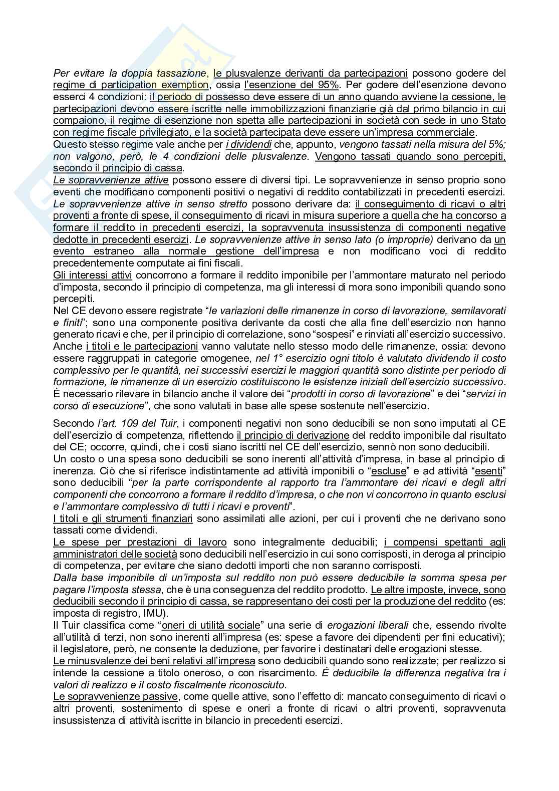Riassunto esame diritto tributario, Prof. Scalia Roberto, libro consigliato Compendio di diritto tributario, Tesauro Pag. 11