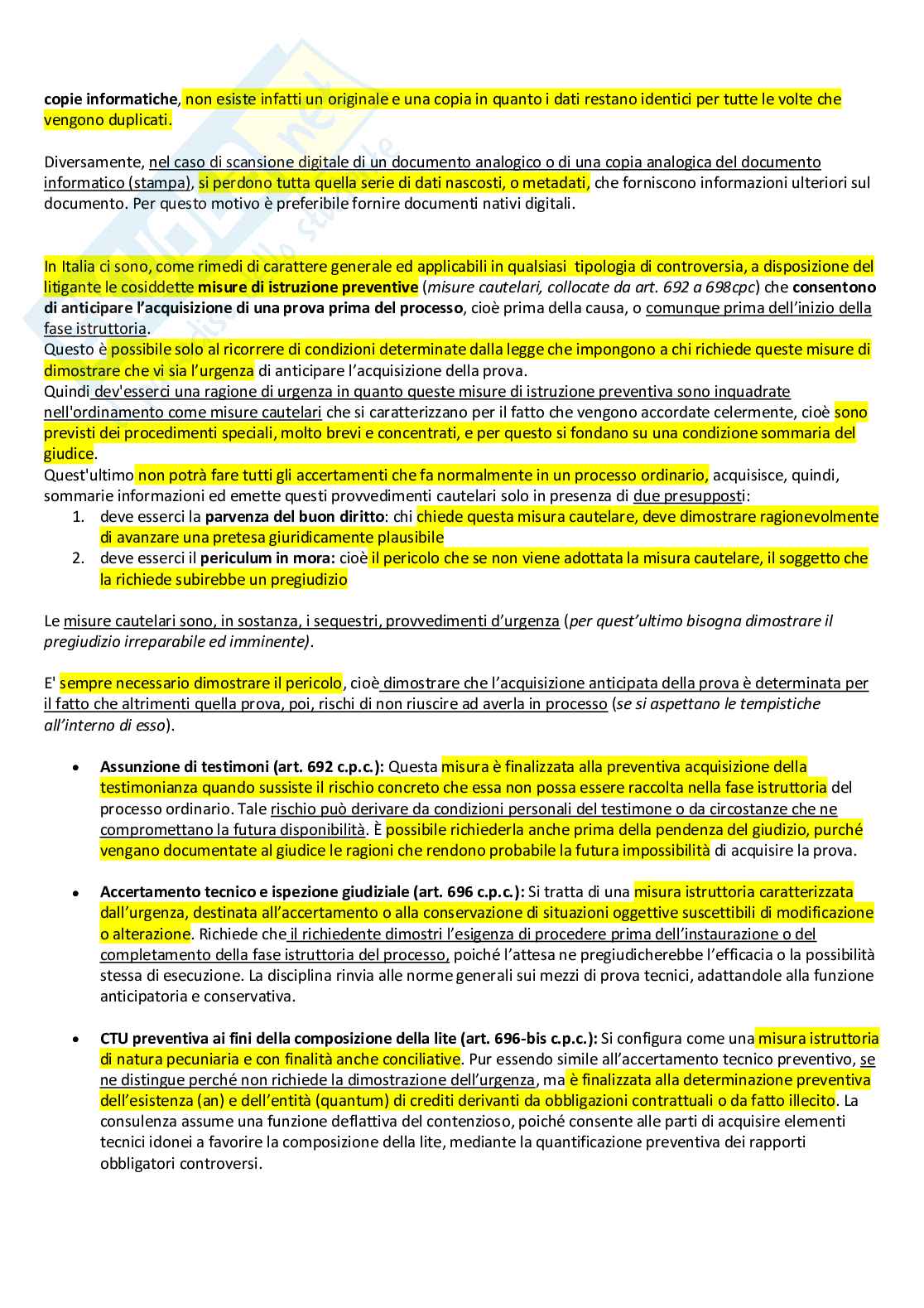 Appunti di Diritto delle prove digitali  Pag. 26