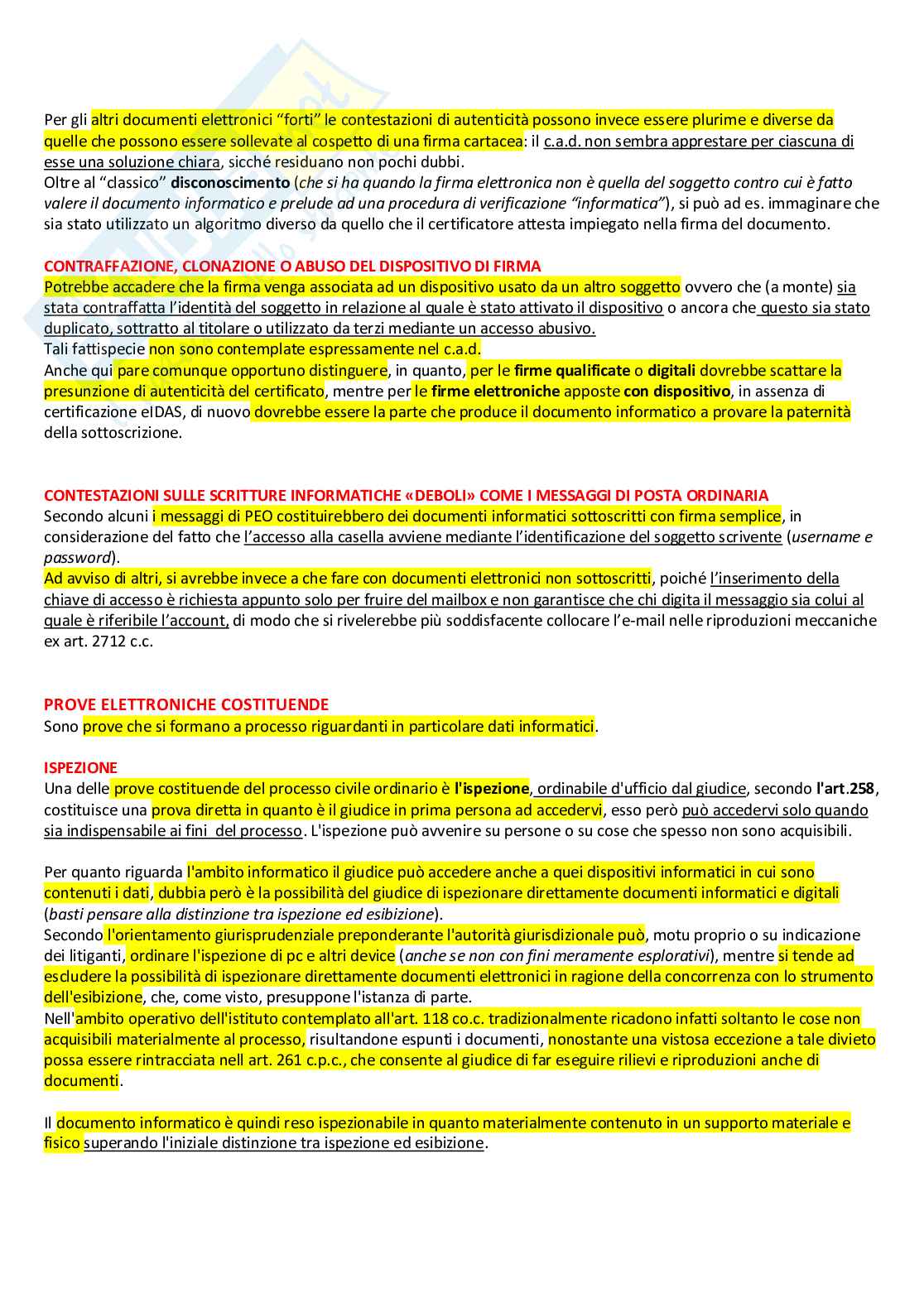 Appunti di Diritto delle prove digitali  Pag. 31
