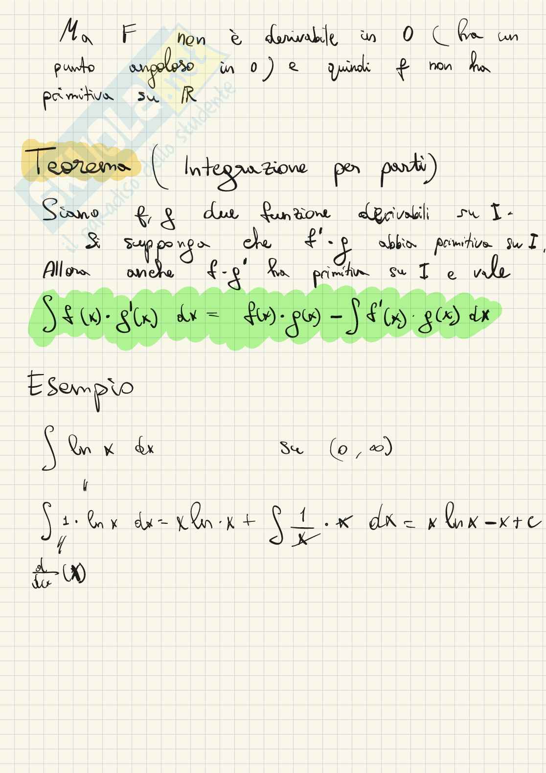 Calcolo integrale, solo primitive Pag. 6