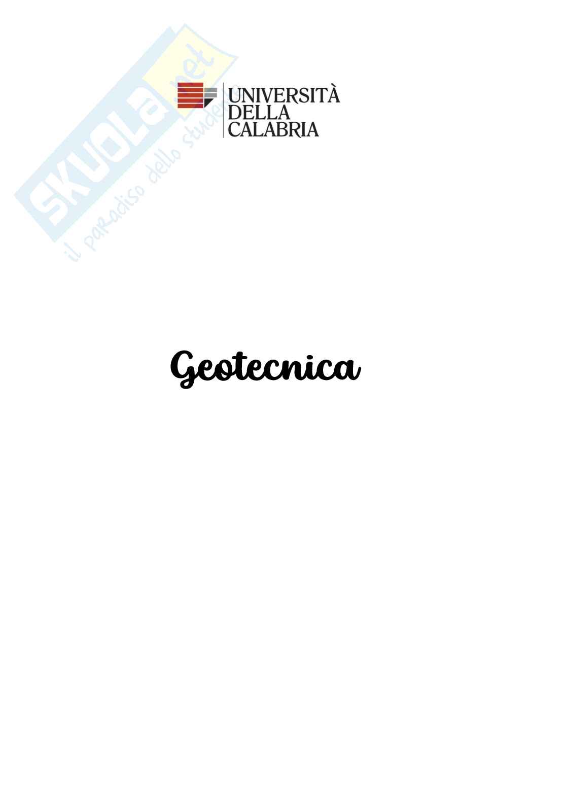 Argomenti di Geotecnica Pag. 1