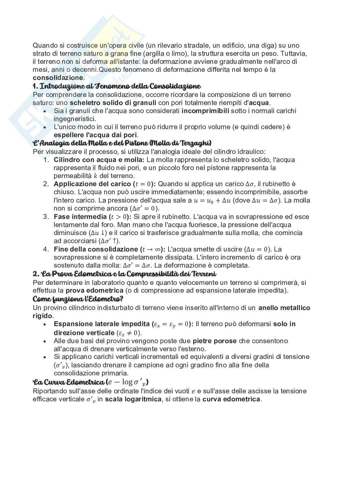 Argomenti di Geotecnica Pag. 16