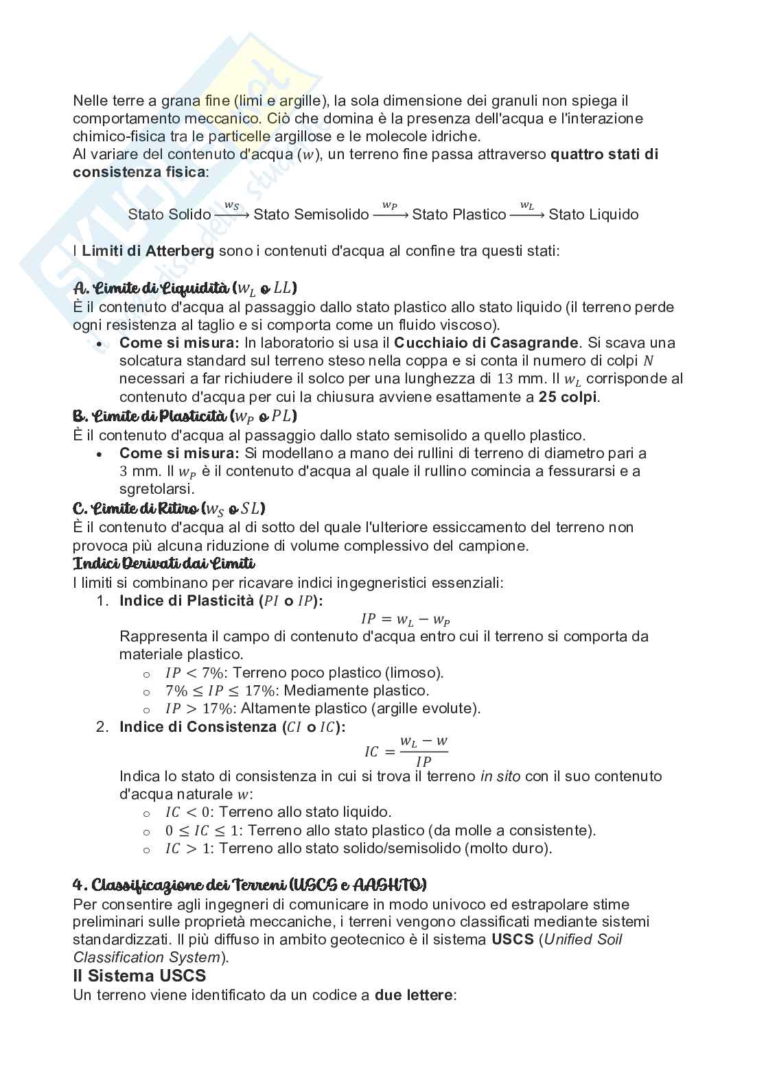 Argomenti di Geotecnica Pag. 6