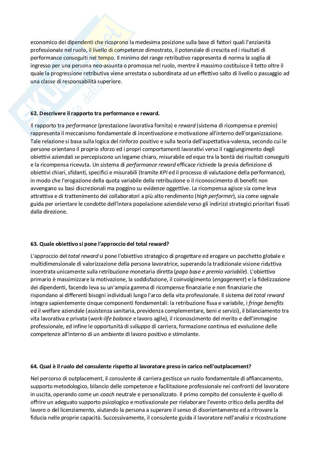 Paniere nuovo (2026) completo di Fondamenti di ricerca e selezione delle risorse umane  Pag. 86