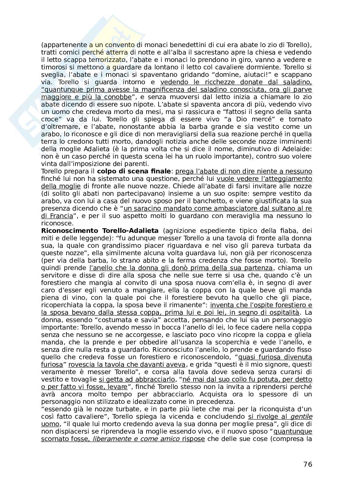 La novella antica e il Decameron Pag. 76