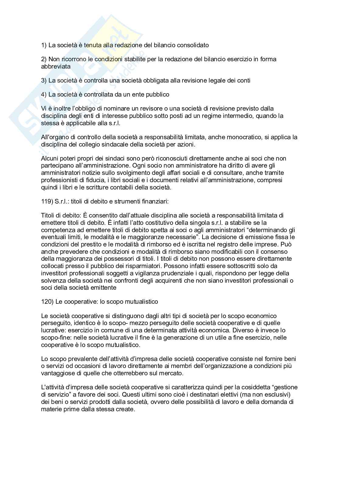 Riassunto esame Diritto commerciale , Prof. Carbonara Umberto, libro consigliato Manuale di diritto commerciale VII edizione, Gian Franco Campobasso Pag. 71