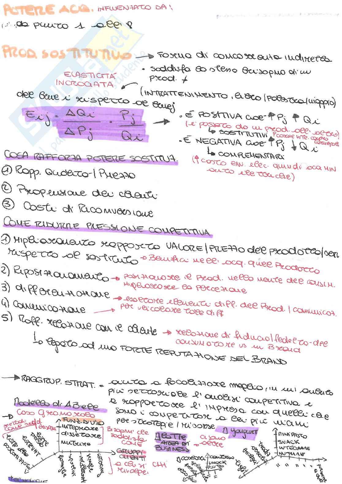 Riassunto esame Economia e gestione delle imprese, Prof. Matarazzo Michela, libro consigliato Manuale di economia e gestione , Matarazzo  Pag. 6