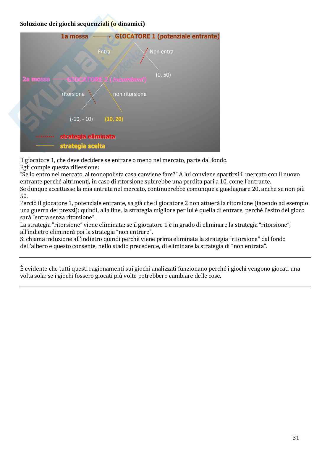 Appunti completi del corso di economia manageriale e industriale (parte di industriale) Pag. 31