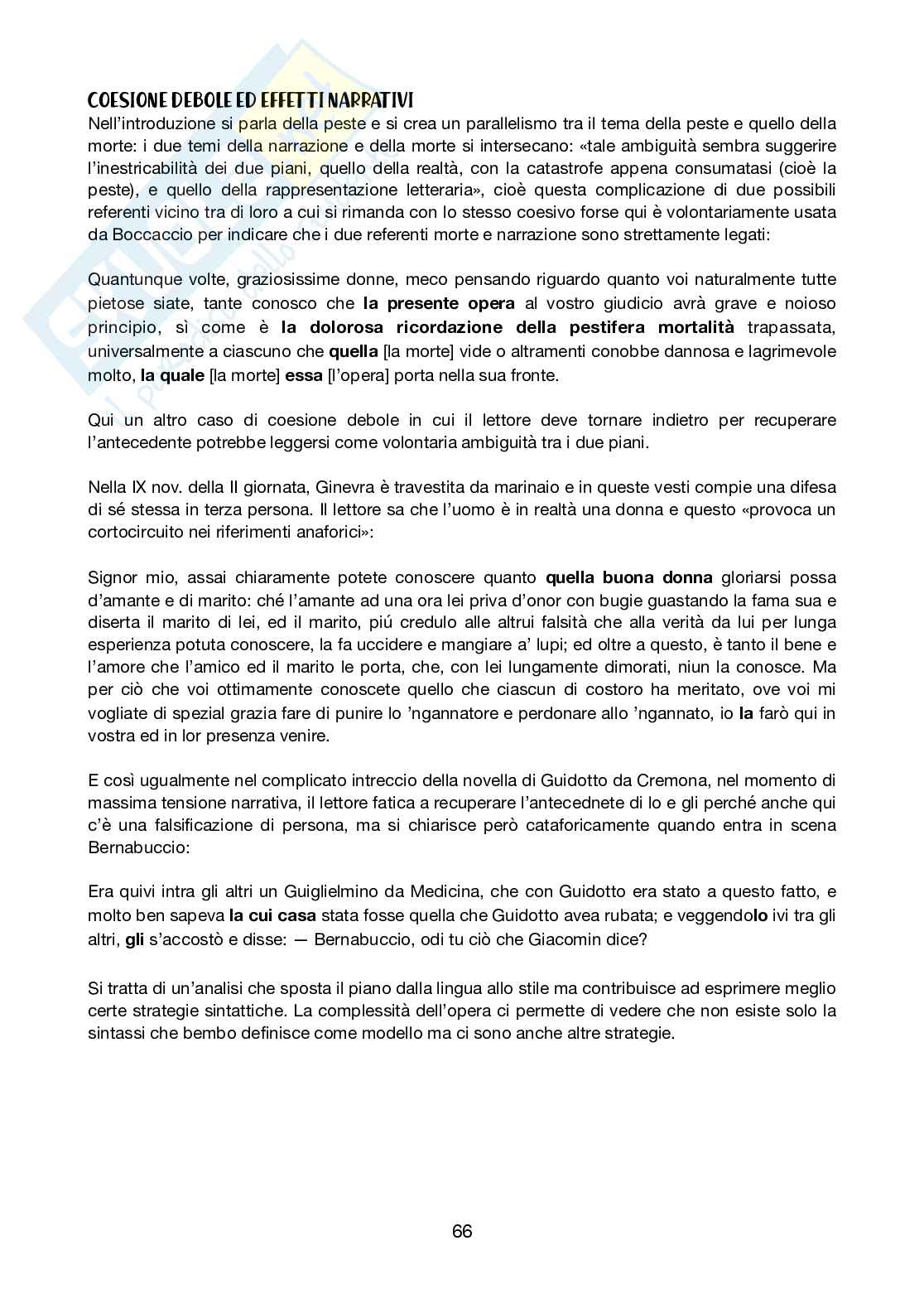 Appunti completi delle lezioni di Linguistica italiana  Pag. 66