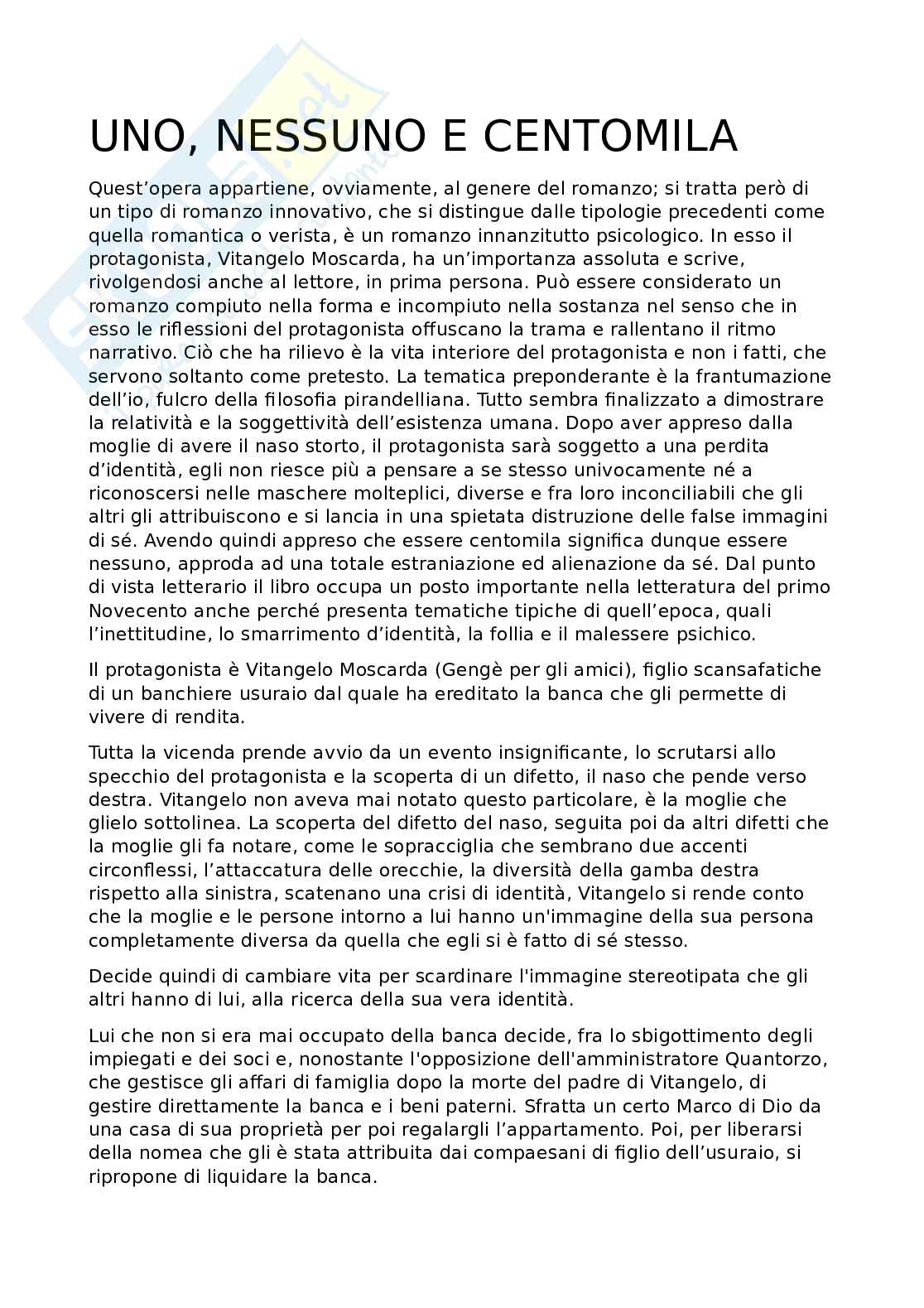 Pirandello Pag. 1