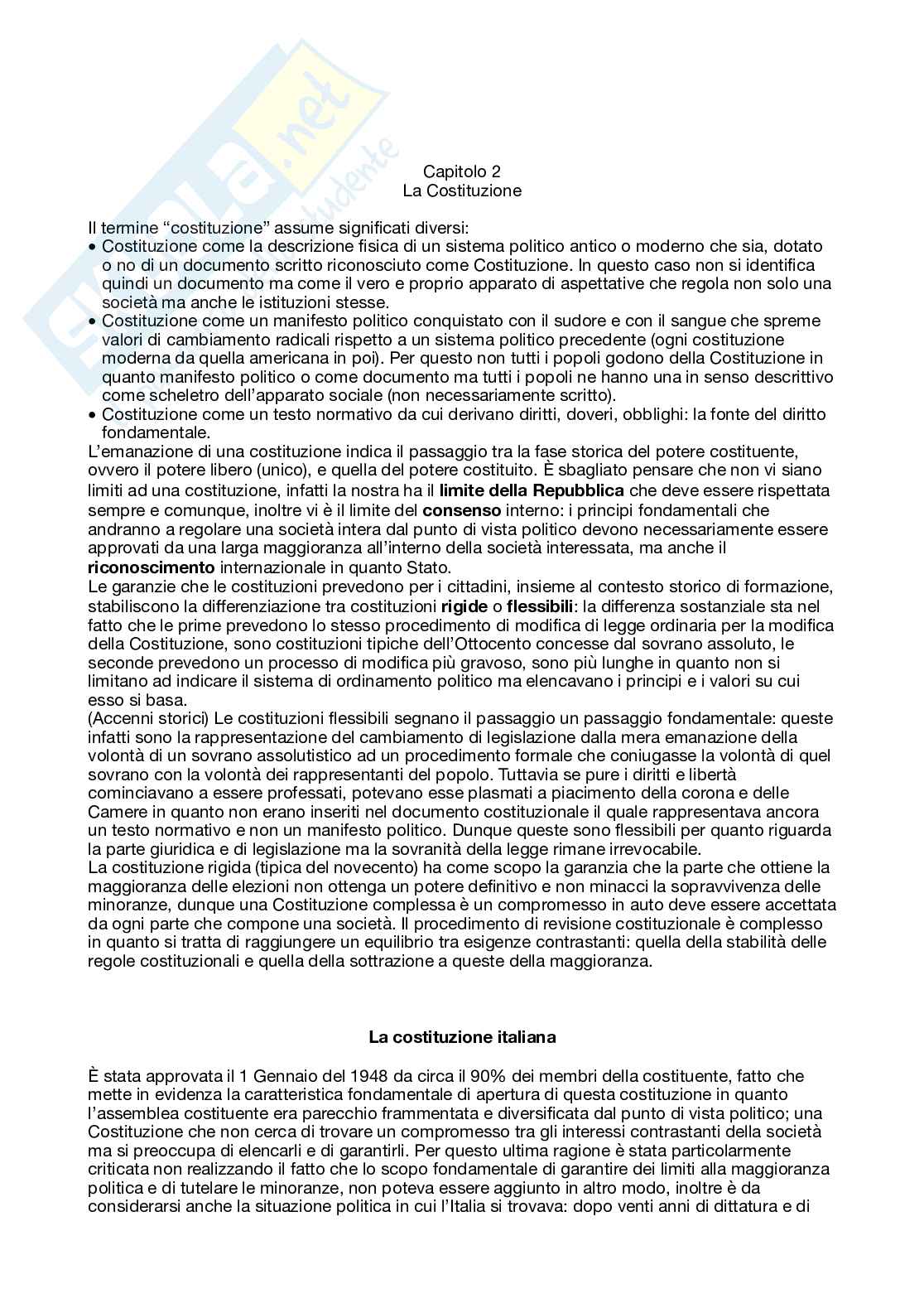 Riassunto esame Istituzioni di diritto pubblico, Prof. Paparella Elena, libro consigliato Diritto pubblico, Bin, Pitruzzella  Pag. 16