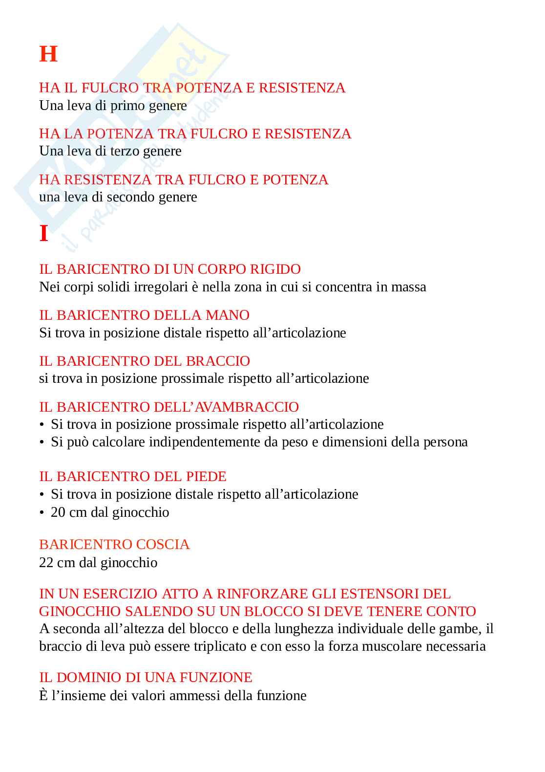 Extra Biomeccanica- Fondamenti di biomeccanica del movimento umano, aggiornato e completo. Domande extra Pag. 2