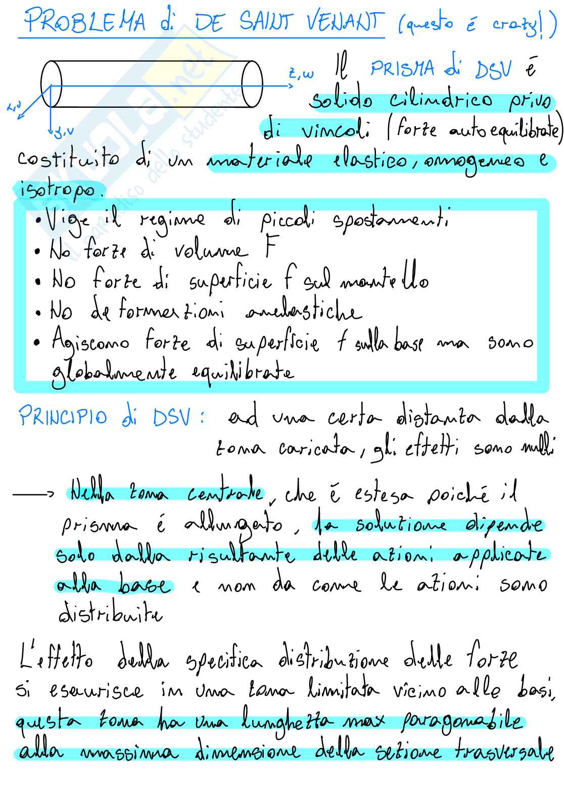 Appunti di Scienza delle costruzioni Pag. 1