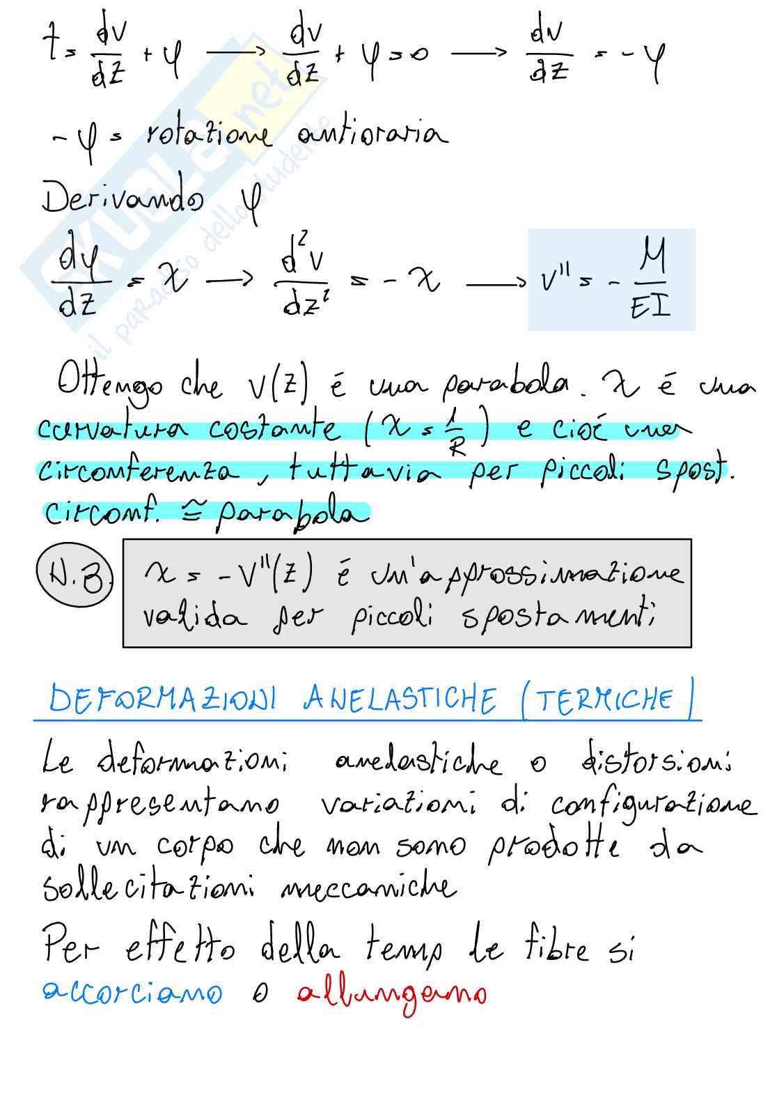 Appunti di Scienza delle costruzioni Pag. 36