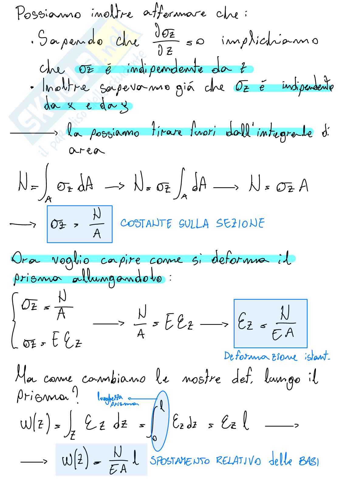 Appunti di Scienza delle costruzioni Pag. 6