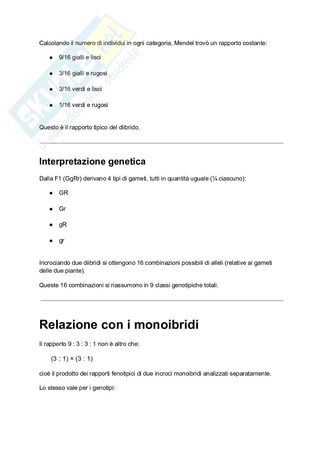Appunti Genetica Pag. 11