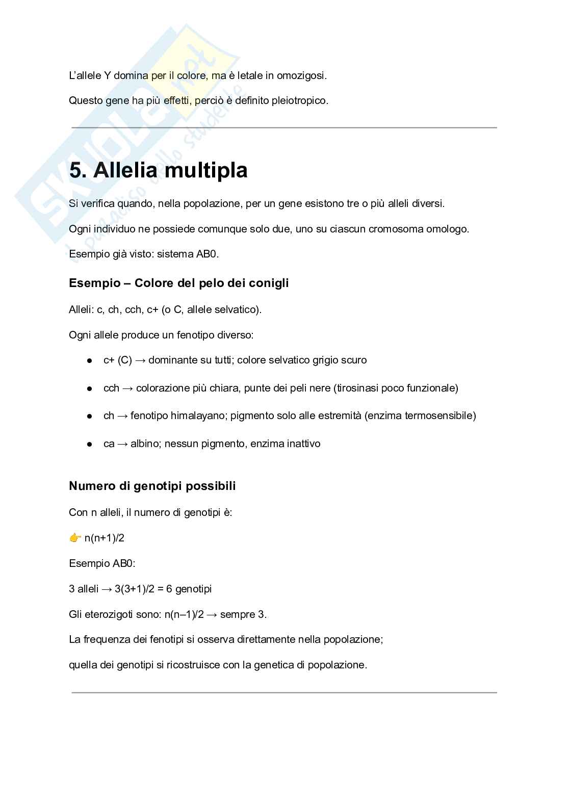 Appunti Genetica Pag. 16