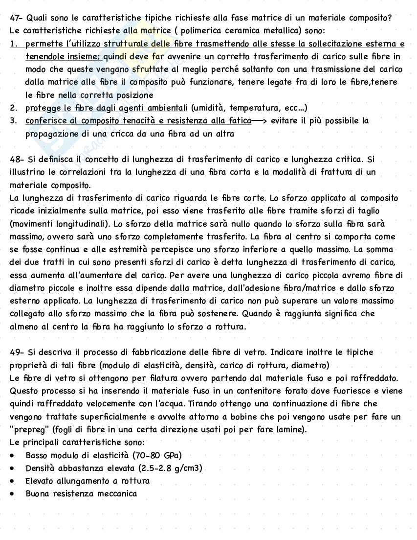 Domande esame Tecnologie dei materiali Pag. 16