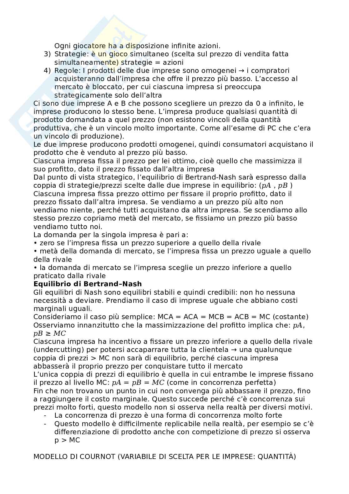 Mercato concorrenza e regolamentazione - Modulo Crea Pag. 36