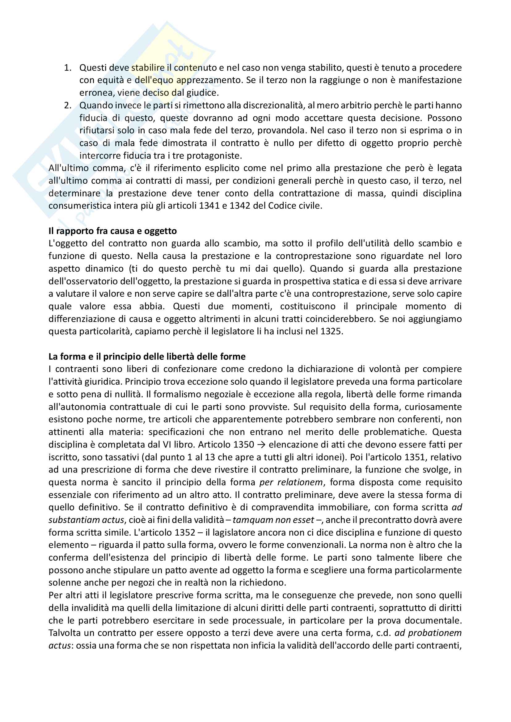 Istituzioni di diritto privato II: Obbligazioni Pag. 31