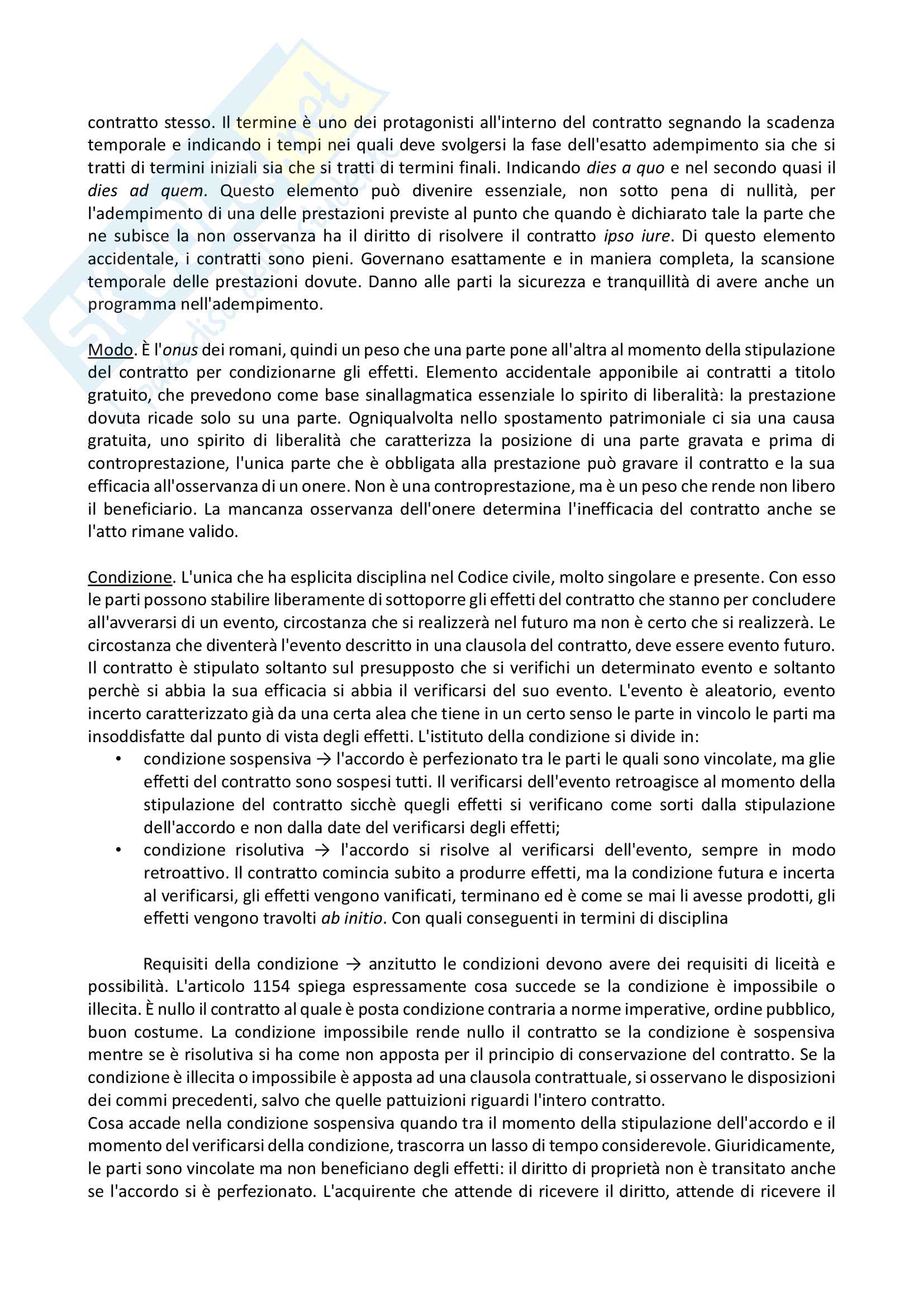 Istituzioni di diritto privato II: Obbligazioni Pag. 36