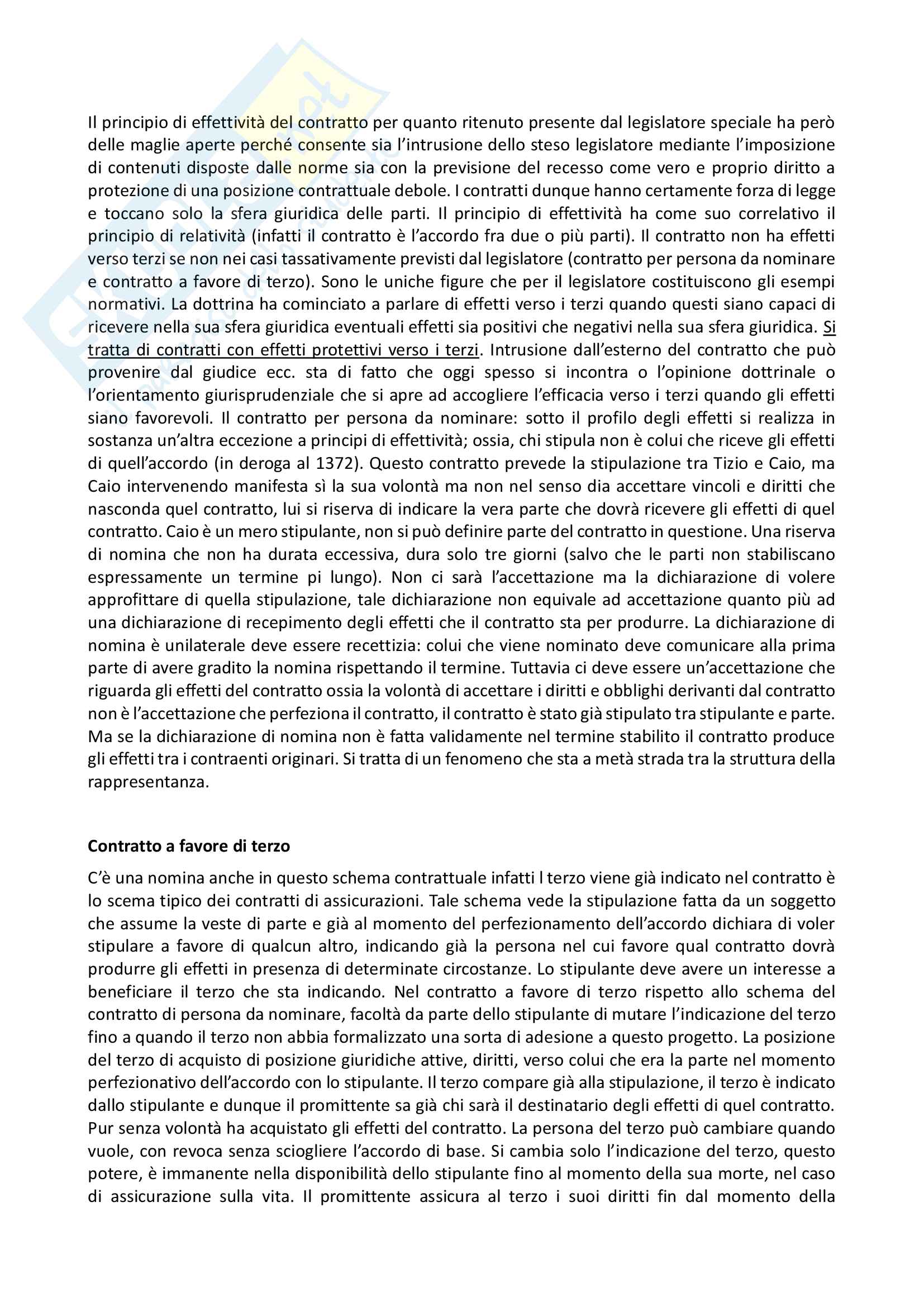 Istituzioni di diritto privato II: Obbligazioni Pag. 41