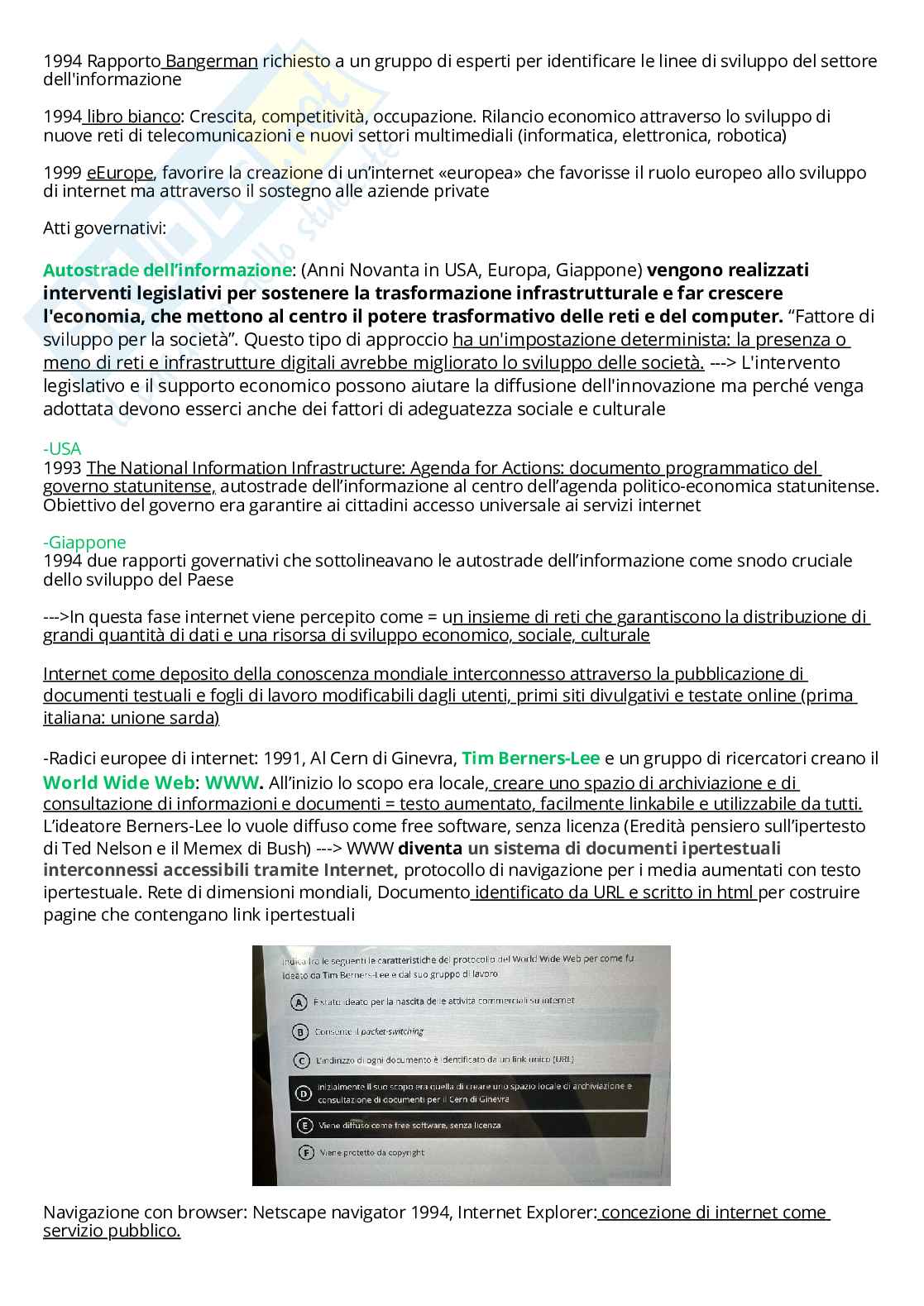Riassunto esame Digital media, Prof. Locatelli Elisabetta, libro consigliato Media digitali, la storia, i contesti sociali, le narrazioni, Laterza Pag. 11