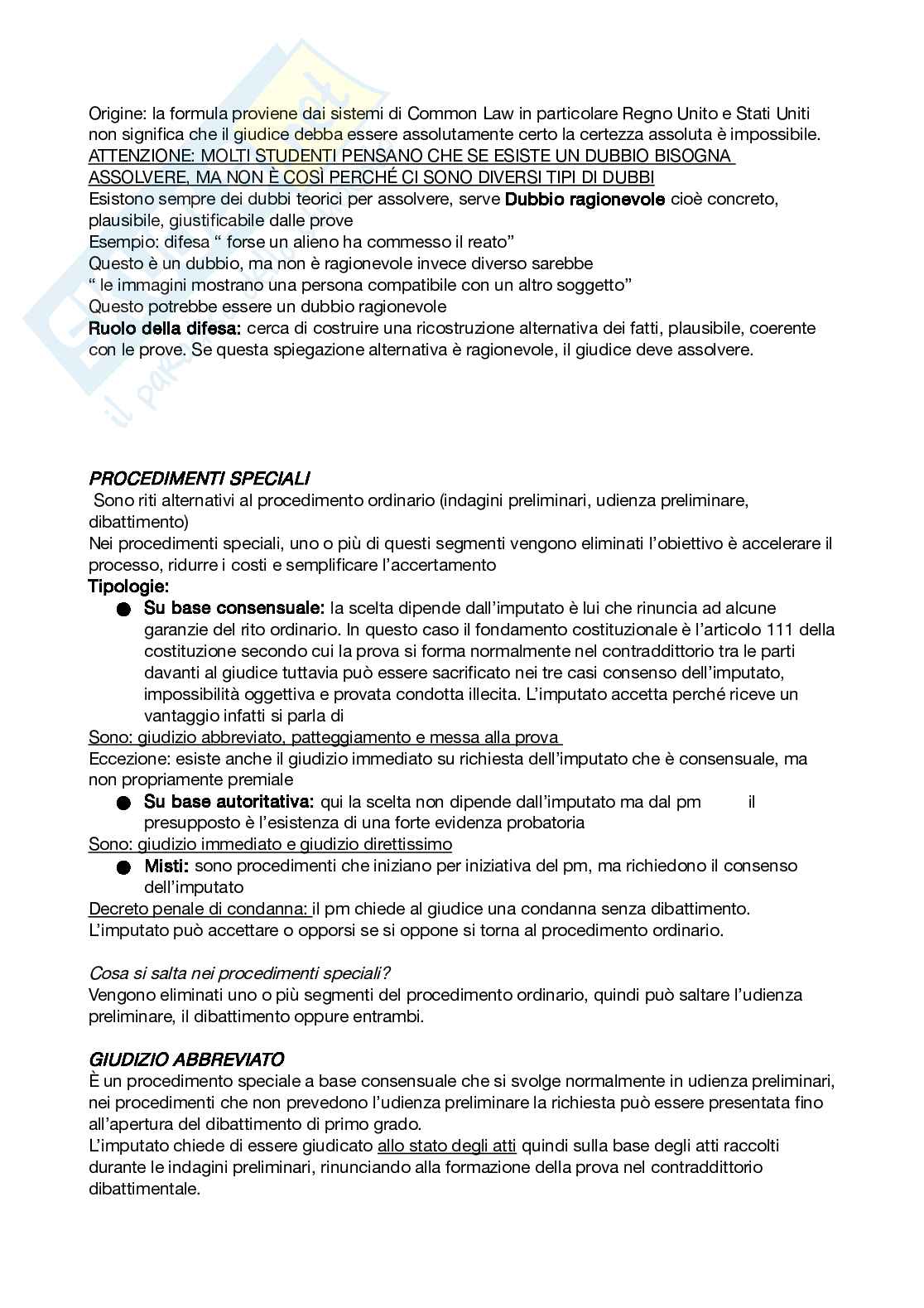 Diritto processuale penale Pag. 56