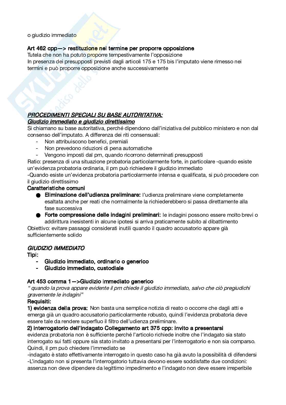 Diritto processuale penale Pag. 71