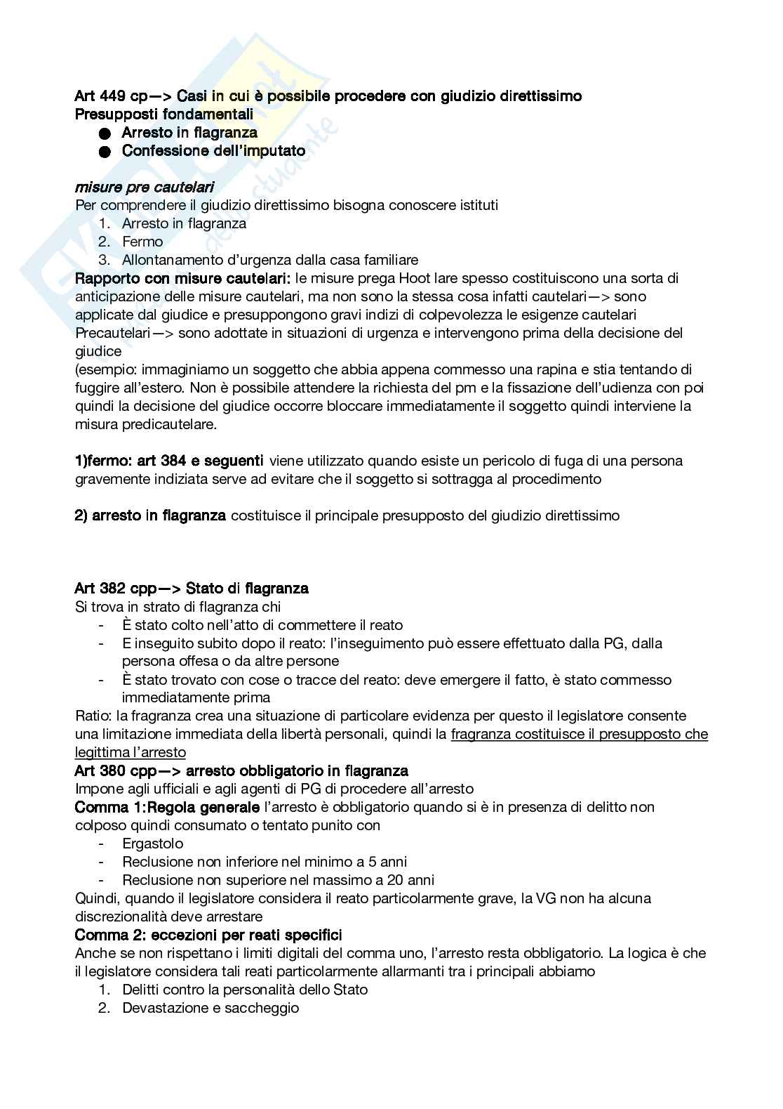 Diritto processuale penale Pag. 76