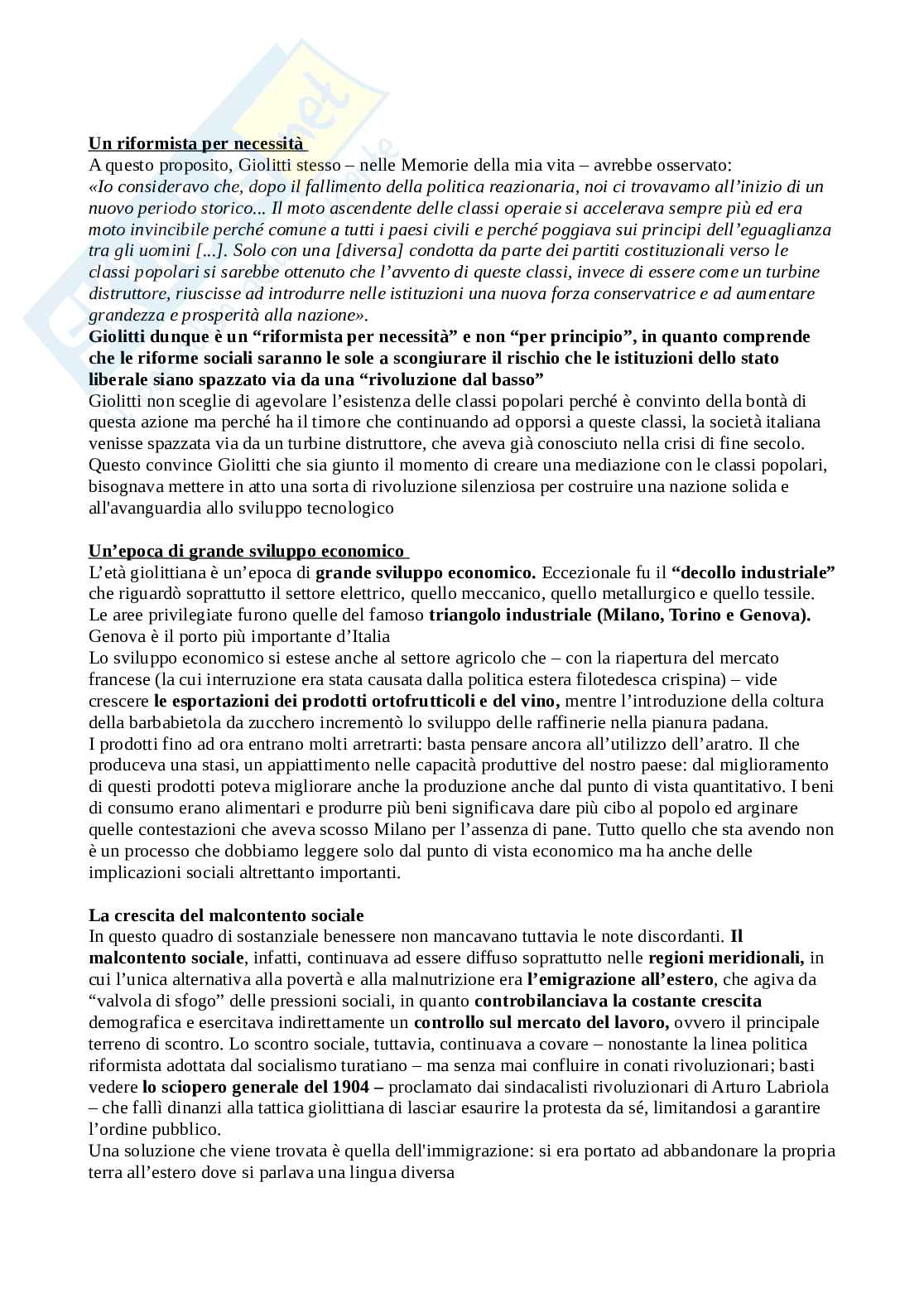 Riassunto esame Storia dell'educazione , Prof. Meda Juri, libro consigliato Storia dell'educazione, Ghizzoni, Mattioni Pag. 26