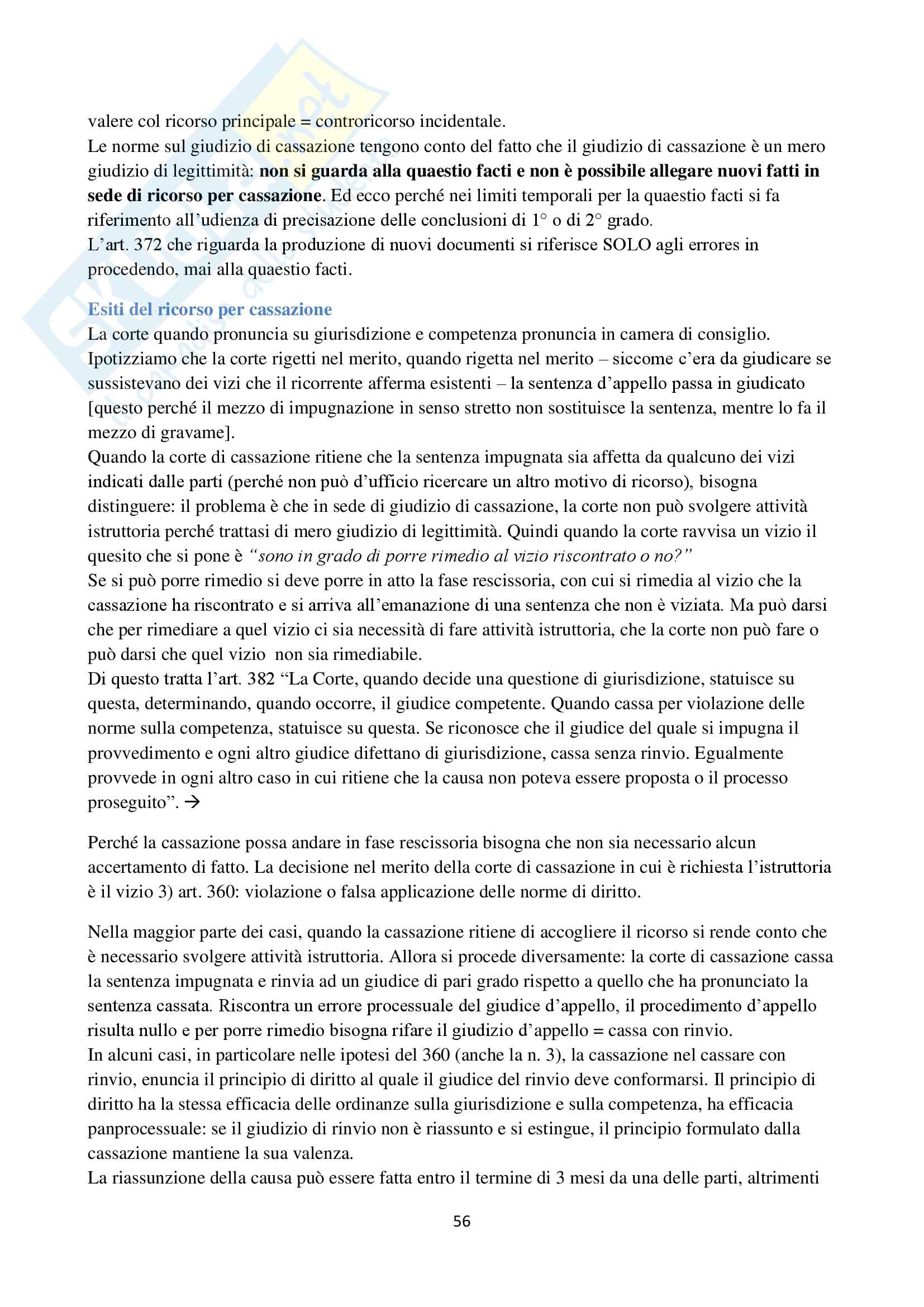 Appunti di Procedura Civile I D'Alessandro per esoneri. Unito Pag. 56