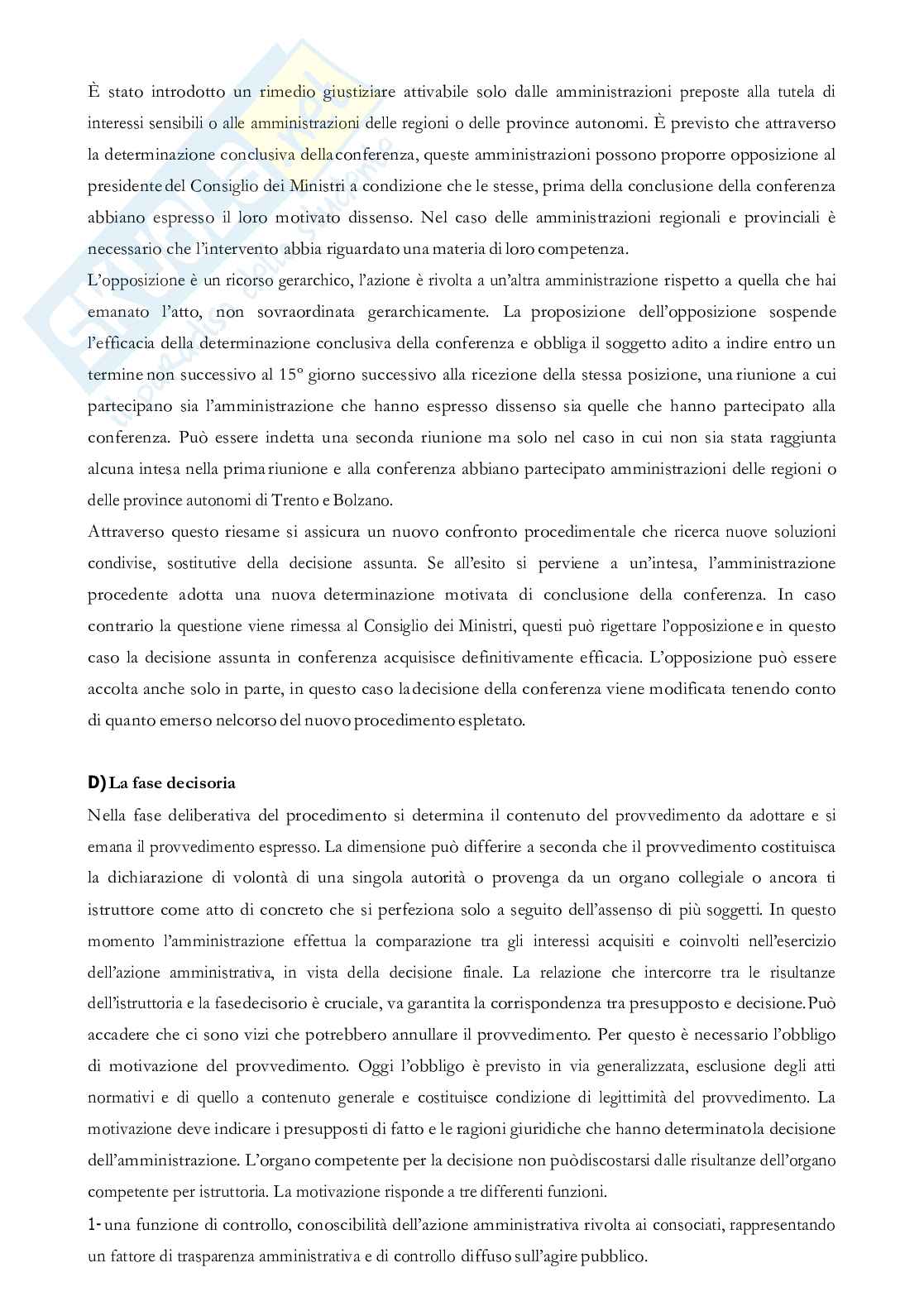 Riassunto esame Diritto amministrativo, Prof. Torchia Luisa, libro consigliato La dinamica del diritto amministrativo, Luisa Torchia Pag. 11