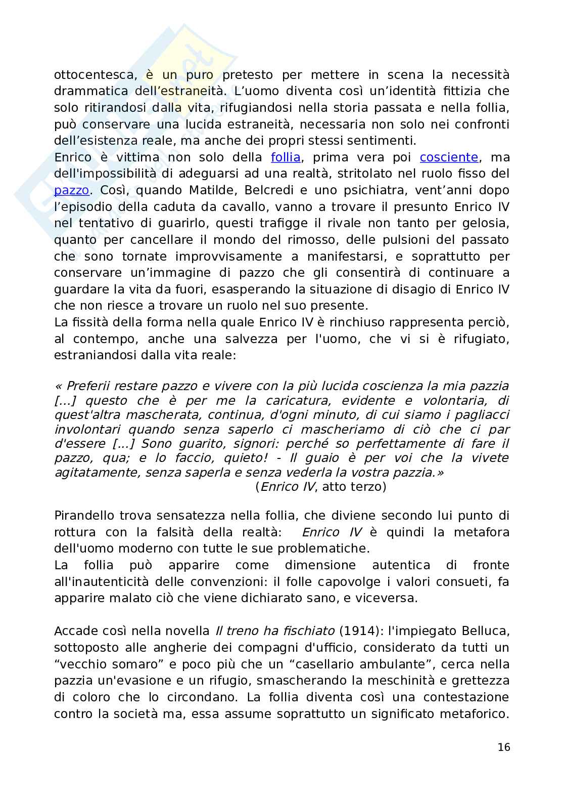 Follia - Tesina per liceo scientifico Pag. 16