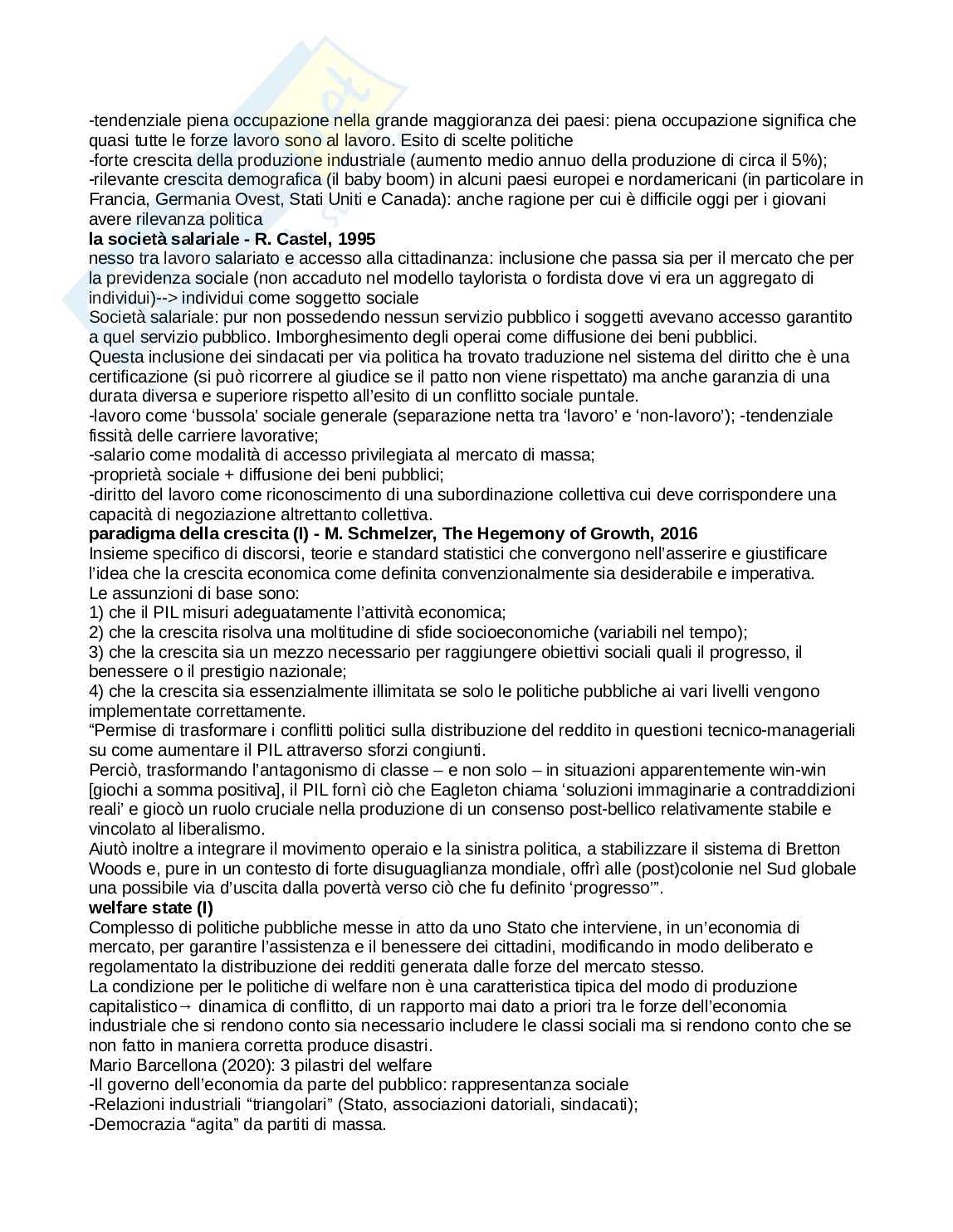 Sociologia economica e del lavoro  Pag. 81