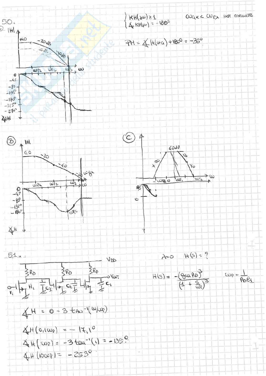 Appunti ed esercizi svolti di Elettronica I, Feedback: Parte 2 Pag. 11