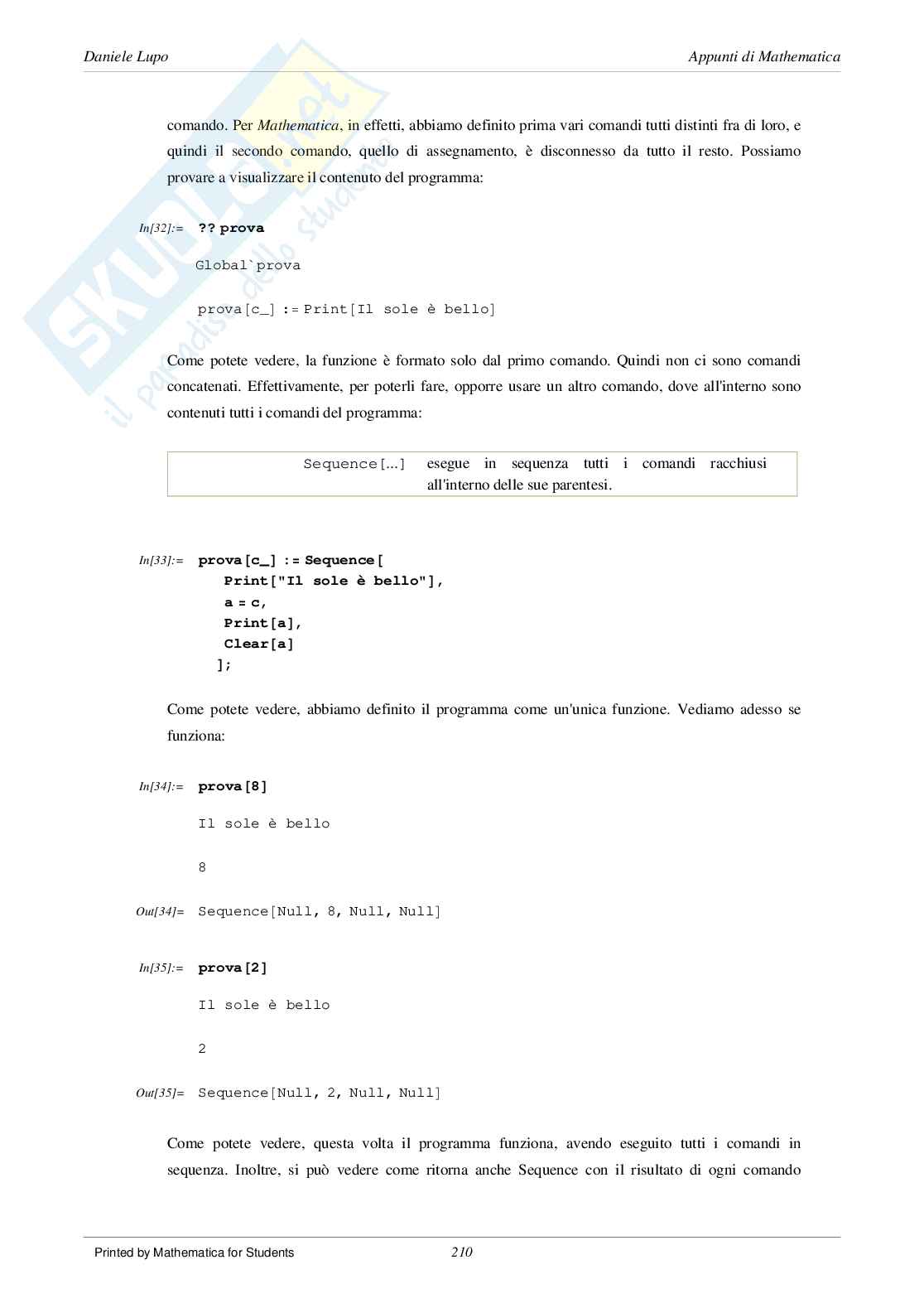 Manuale di Mathematica 07 Pag. 11