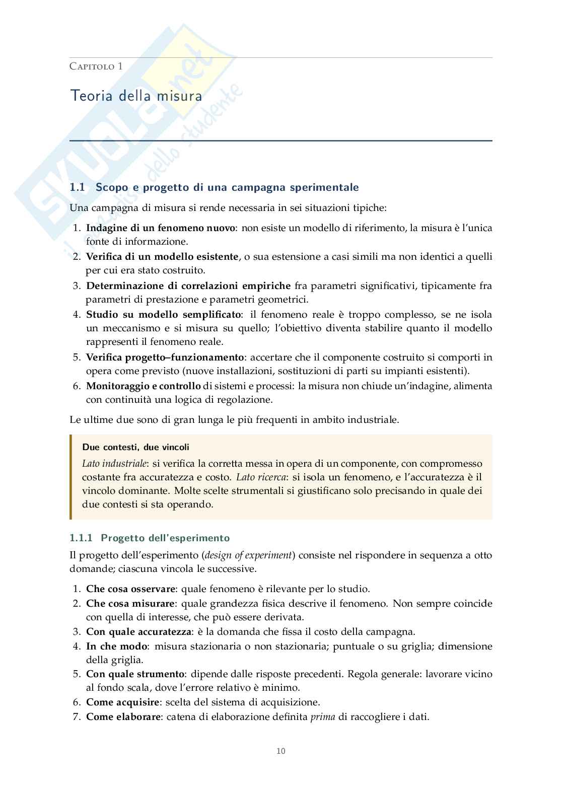 Appunti Experimental techniques and performance test methods for power plants and fluid machinery Pag. 11