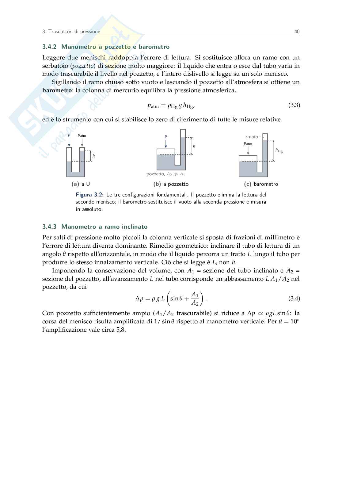 Appunti Experimental techniques and performance test methods for power plants and fluid machinery Pag. 41