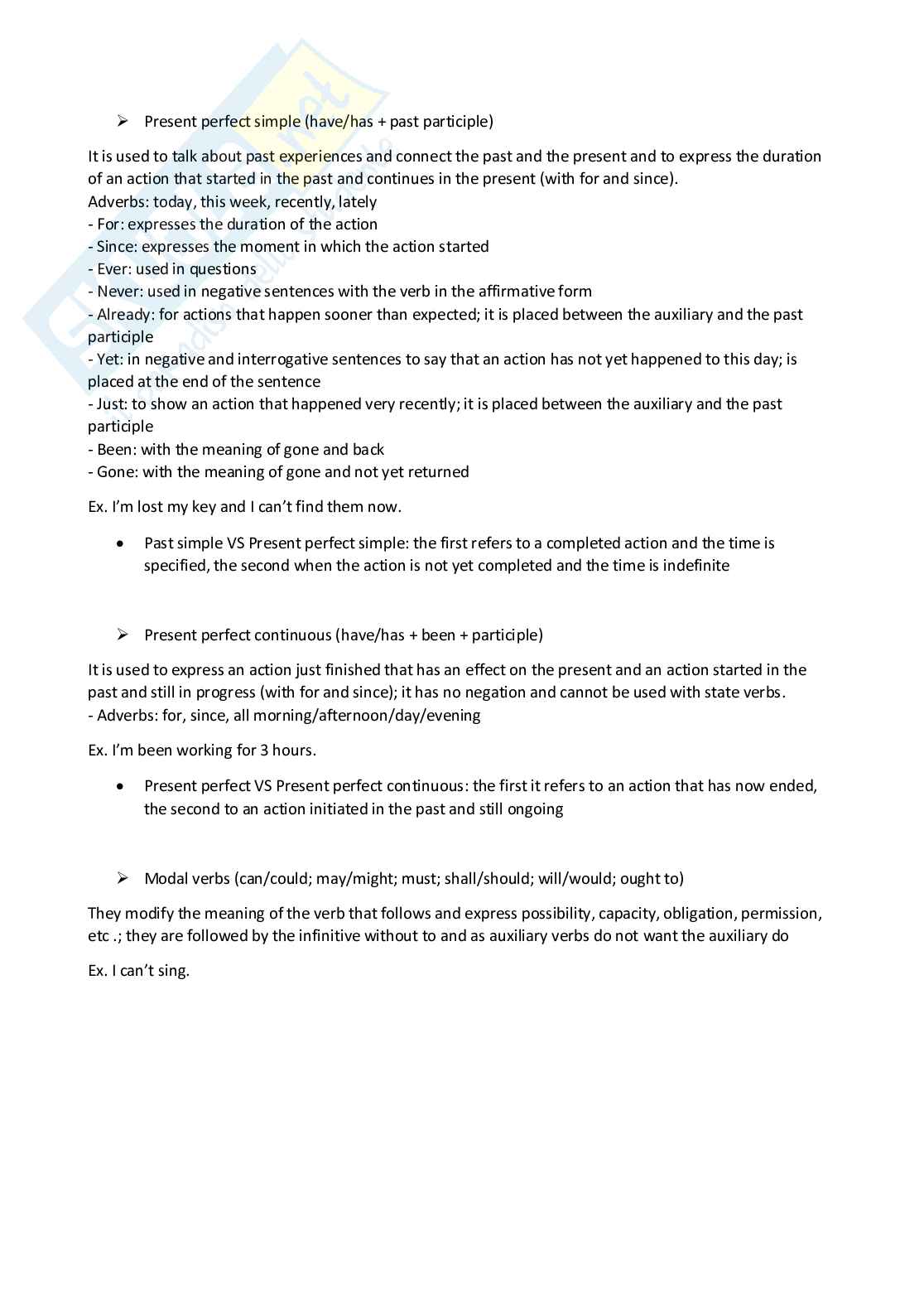 Laboratorio di lingua inglese (B024353) - Portfolio, esame scritto e orale, fonologia | SFP Notes Vol. 32 Pag. 36