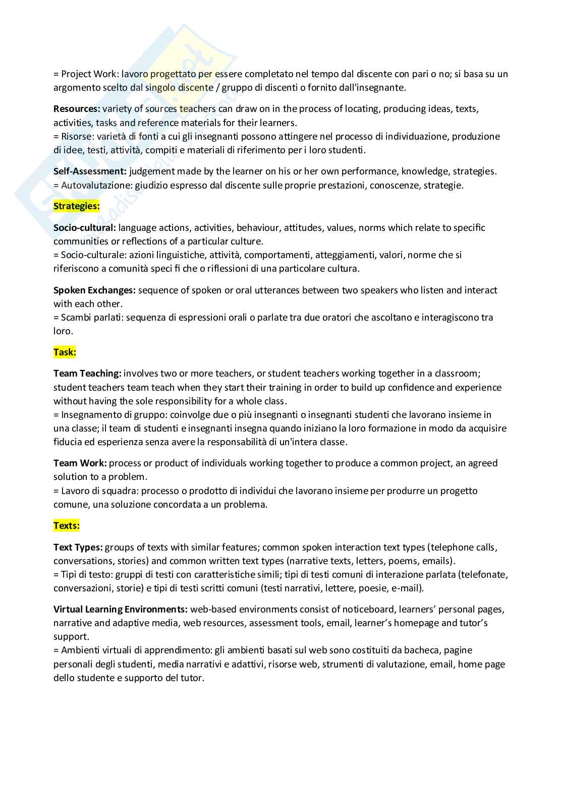 Laboratorio di lingua inglese (B024353) - Portfolio, esame scritto e orale, fonologia | SFP Notes Vol. 32 Pag. 81