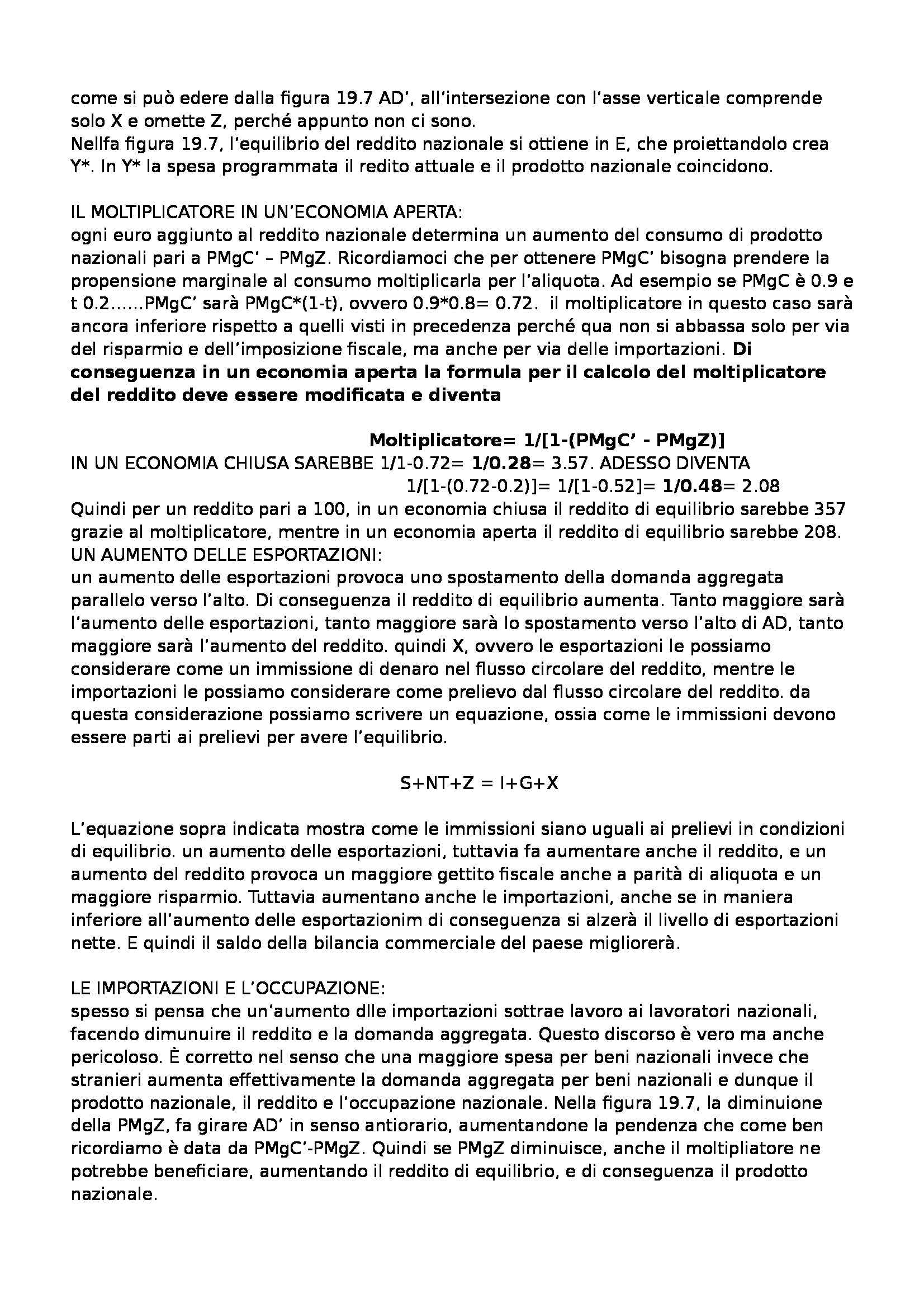 Riassunto esame Economia Politica, prof. Besana, libro consigliato Economia: parte di Microeconomia di Begg, Vernasca, Fischer e Dornbusch Pag. 31