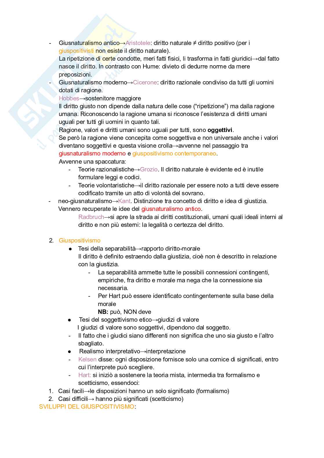 Appunti Filosofia del diritto Pag. 6