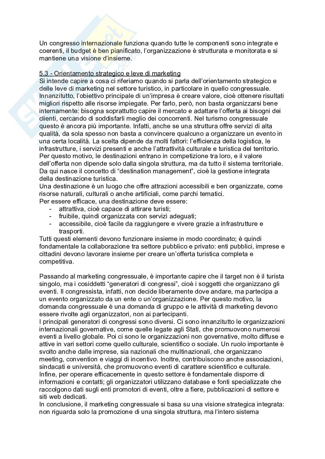 Riassunto esame Economia e gestione delle imprese turistiche, Prof. Sampieri Sara, libro consigliato Economia e gestione delle imprese, Sampieri   Pag. 6