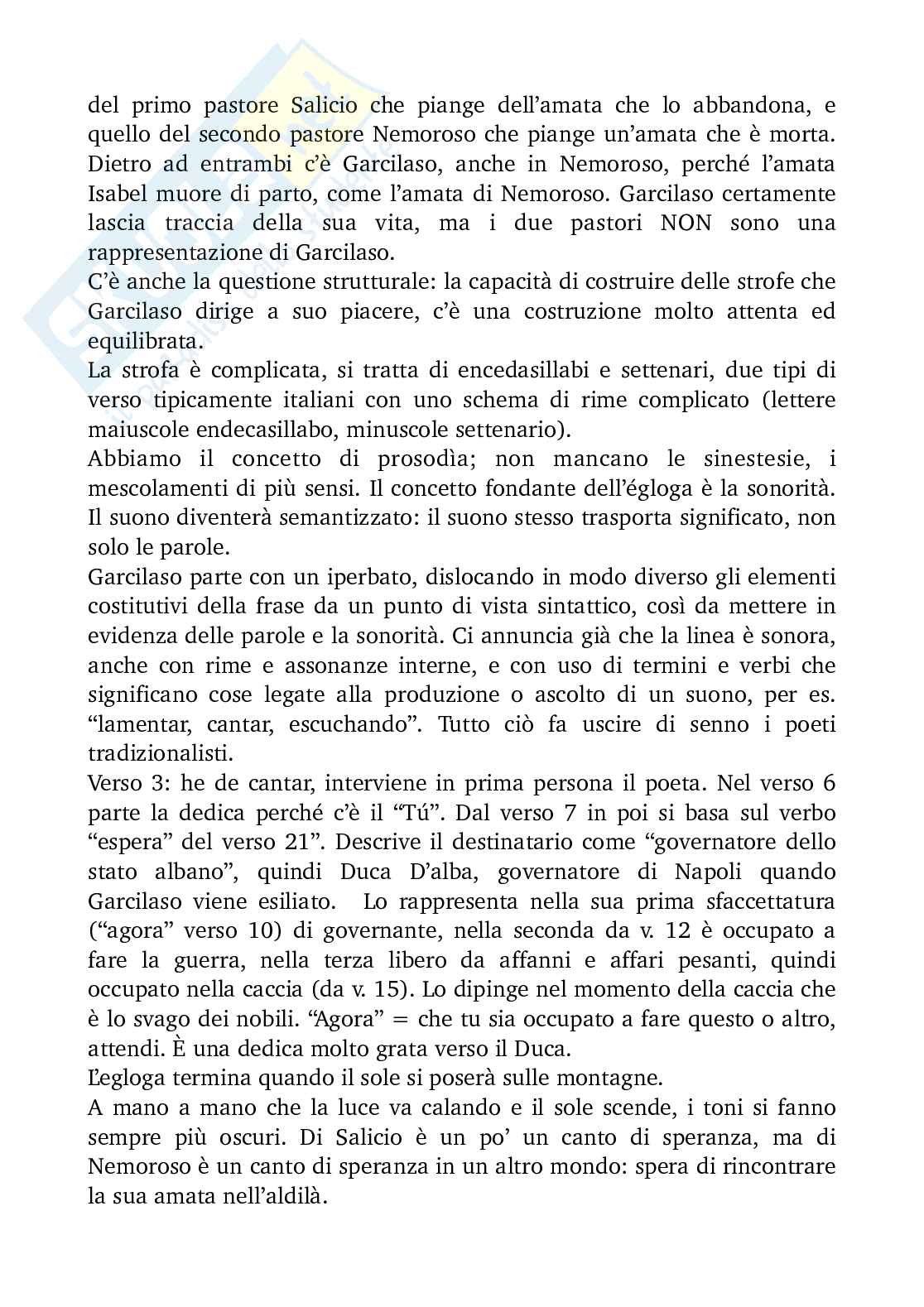 Appunti di Letteratura spagnola I  Pag. 36